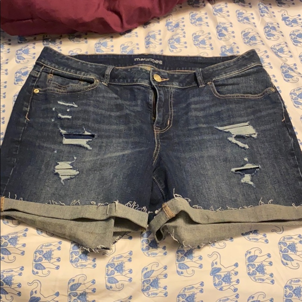16w boyfriend shorts